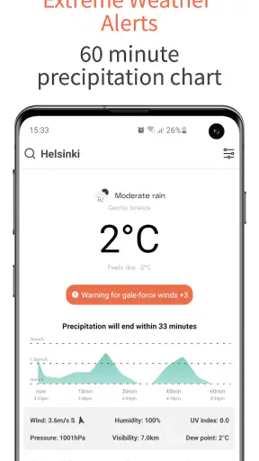 OpenWeather screenshot