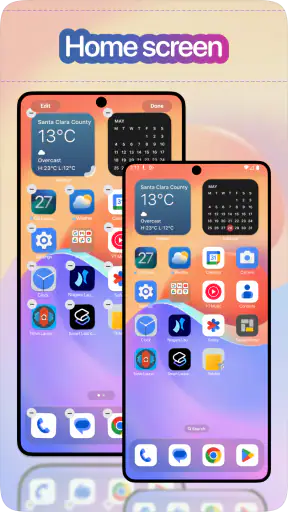 OS 27 Launcher : Golden Gate screenshot
