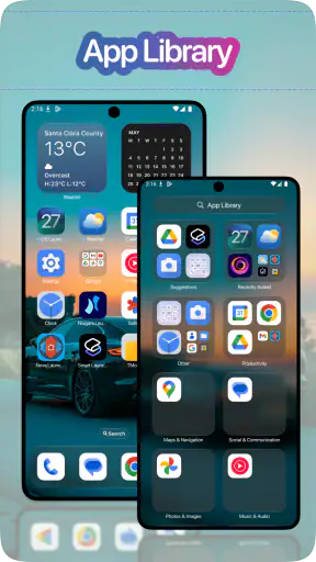 OS 27 Launcher : Golden Gate screenshot