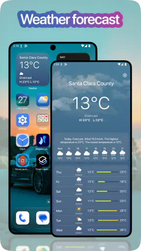 OS 27 Launcher : Golden Gate screenshot