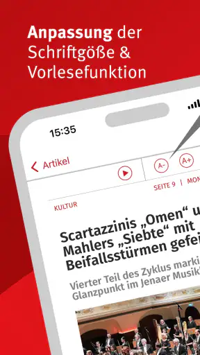 OTZ E-Paper screenshot