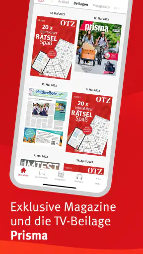 OTZ E-Paper screenshot