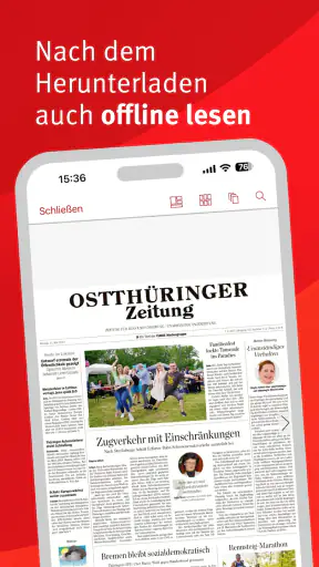 OTZ E-Paper screenshot