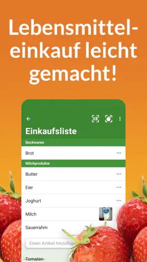 OurGroceries Einkaufsliste screenshot