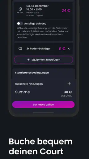 PadelCity – Padel jetzt buchen screenshot