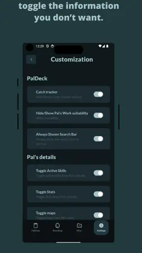 PalPedia: Pals und Werkzeuge screenshot
