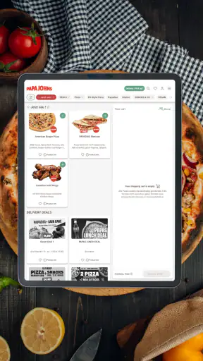Papa John's Pizza Deutschland screenshot