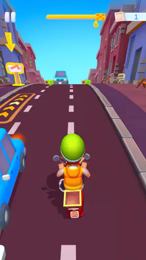 Paper Boy Race — 3D-Run-Spiele screenshot