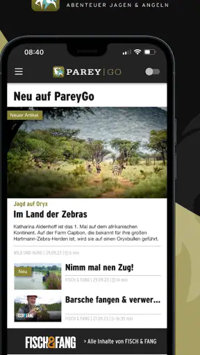 PareyGo – Jagen und Angeln screenshot
