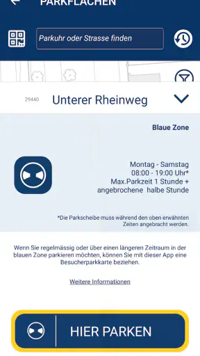 ParkSmart Basel screenshot