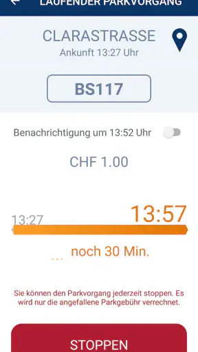 ParkSmart Basel screenshot