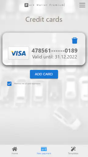 ParkWallet Premium screenshot