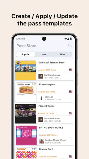Pass2U Wallet - Digital-Karten screenshot