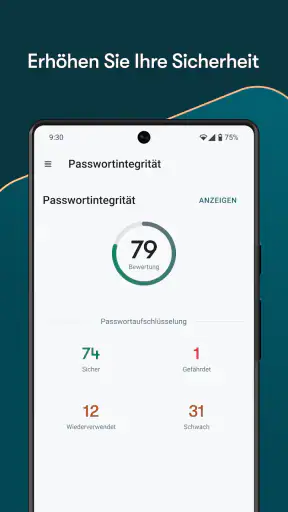Passwort-Manager von Dashlane screenshot