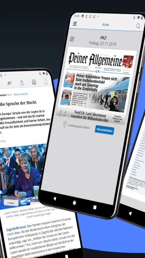 PAZ E-Paper screenshot