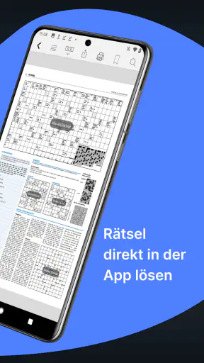 PAZ E-Paper screenshot