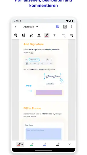 PDF-Reader und Editor | Xodo screenshot