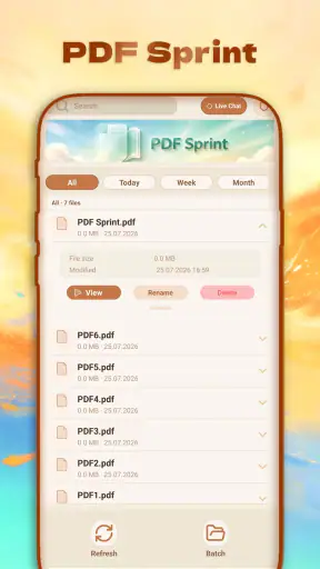 PDF Sprint screenshot