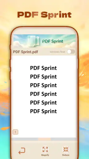 PDF Sprint screenshot