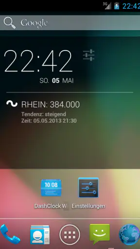 Pegel-Online screenshot