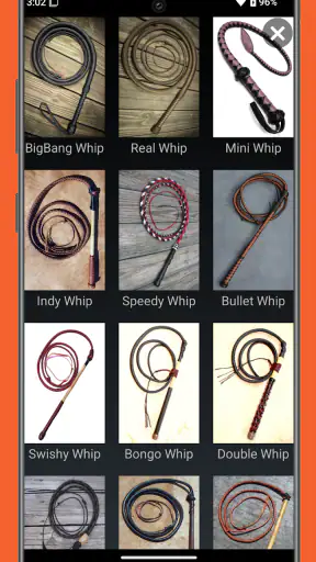 Peitschen app - Big Bang Whip screenshot