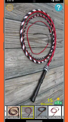 Peitschen app - Big Bang Whip screenshot
