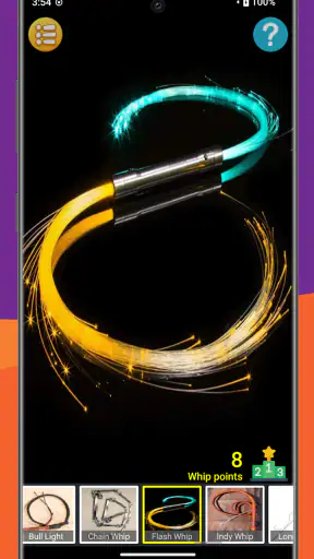 Peitschen app - Big Bang Whip screenshot