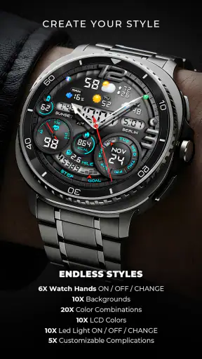 PER32 Ultra Hybrid Watch Face screenshot