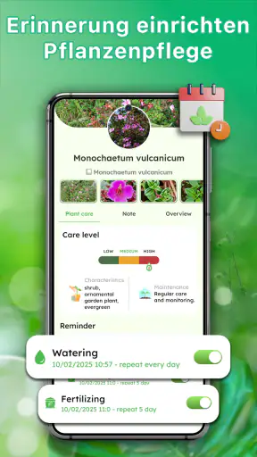 Pflanzen bestimmen und pflege screenshot