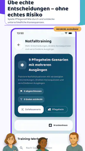 Pflege Examen: Quiz & Lernen screenshot
