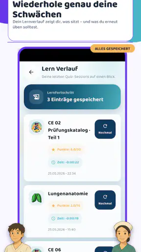 Pflege Examen: Quiz & Lernen screenshot