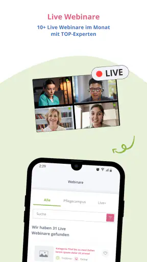 Pflegecampus screenshot