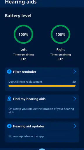 Philips HearLink 2 screenshot