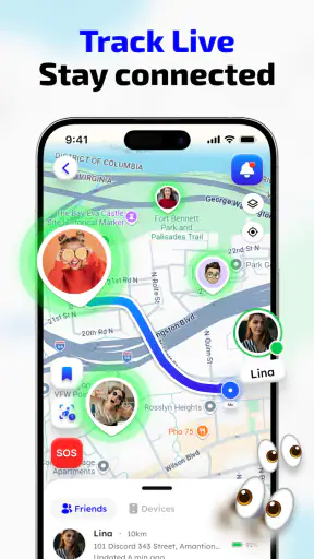 Phone Tracker & GPS Locator screenshot