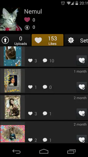 Photofram.es Flowers screenshot