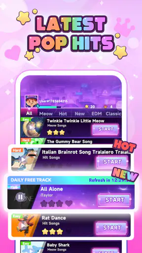 Piano Cat: Music Games screenshot