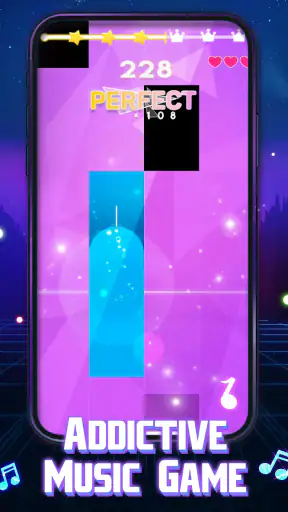 Piano Pink Music:Rhythmusspiel screenshot