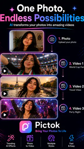 PicTok: KI-Fotogenerator screenshot