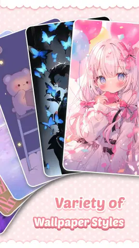 Pink Cute Hippo Themen screenshot