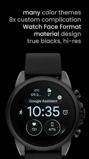 Pixel OLED: Watch face screenshot