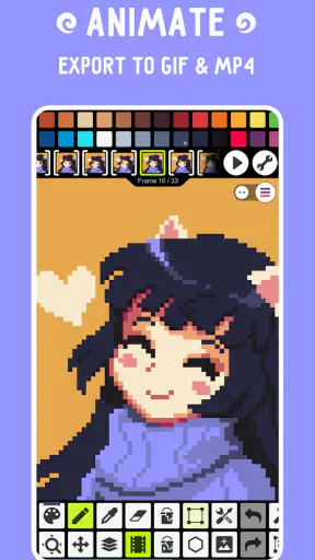 Pixel Studio: pixel art editor screenshot