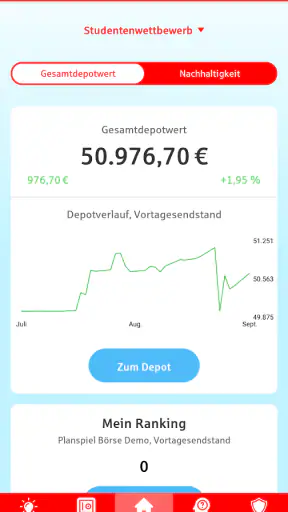 Planspiel Börse screenshot