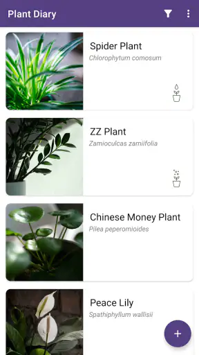 Plant Diary screenshot