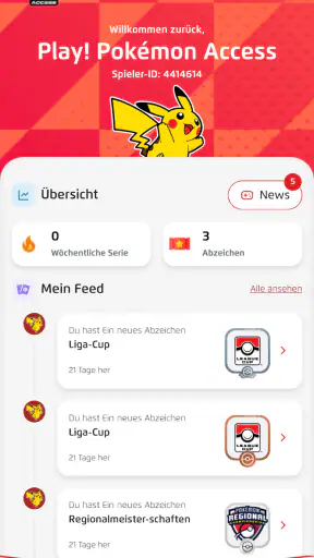 Play! Pokémon Access screenshot