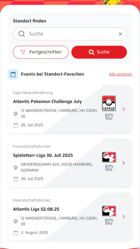 Play! Pokémon Access screenshot