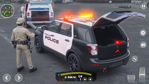 Polizei-Cop-Autosimulator screenshot