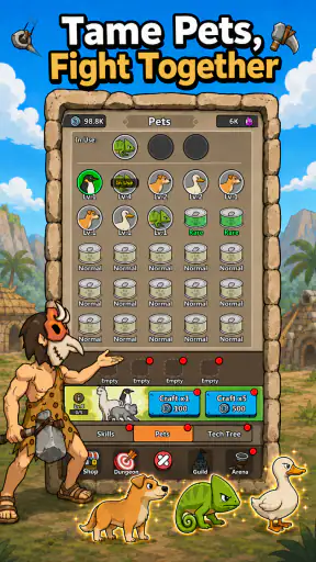 Primitive Loot Go screenshot
