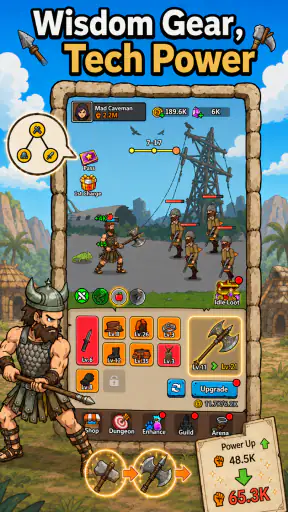 Primitive Loot Go screenshot