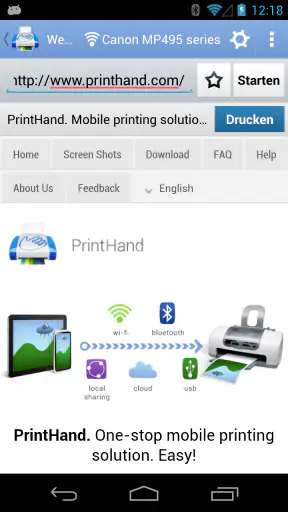 PrintHand Mobile Print Premium screenshot