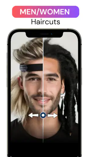 Probieren Sie Haarschnitte KI screenshot